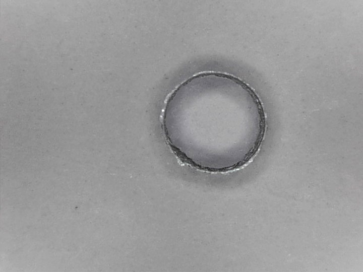 1.2毫米玻璃激光鉆孔2mm
